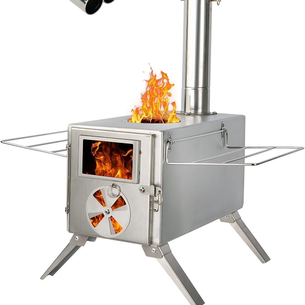 Outdoor Camping Wood Burning Stove - Kompor kayu untuk berkemah, kompor tenda