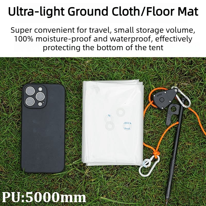 Ultralight Ground Sheet - Alas Tenda Ultralight 5000mm Tahan Air,