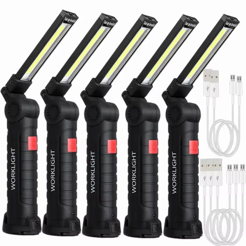 Outdoor Camping Glamping - Senter LED COB Portabel Lampu Kerja