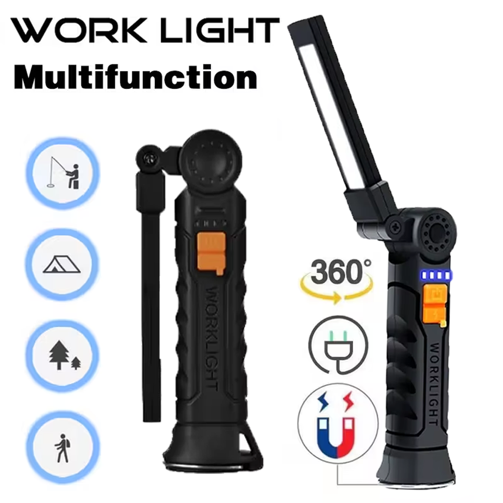 Outdoor Camping Glamping - Senter LED COB Portabel Senter Isi