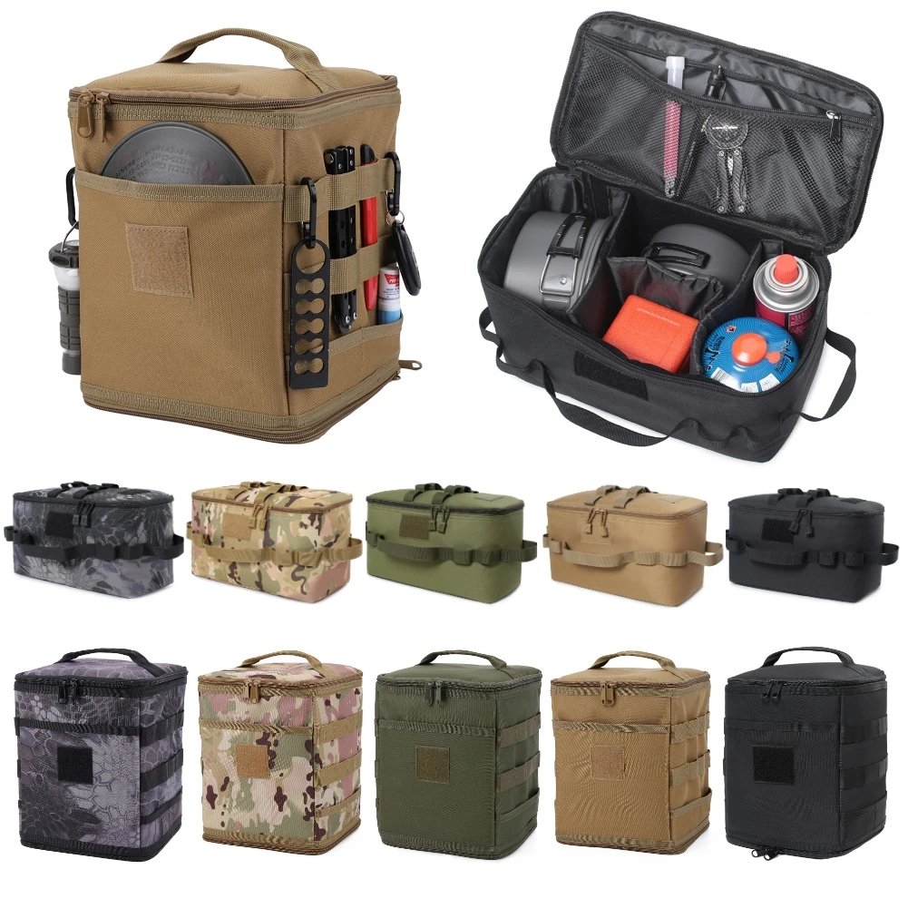 Outdoor Camping Utensils - Kantong Taktis Tas Penyimpanan Berkemah Organizer