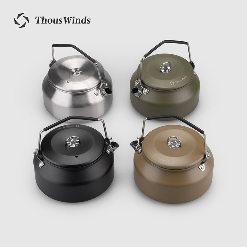 Outdoor Camping Utensils - Thous Wind ketel berkemah luar ruangan,