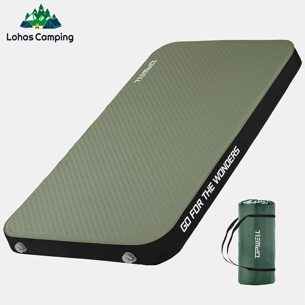 Outdoor Camping Inflatable Tent - Lohascamping Kasur Camping Self-inflating 10cm Lipat