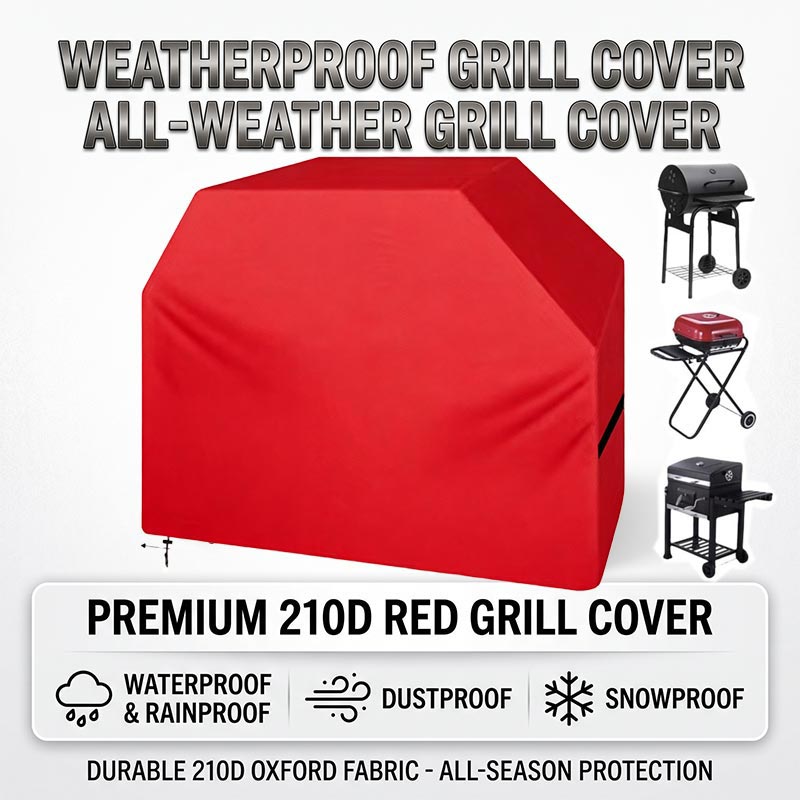 Outdoor Camping Stove - Penutup BBQ 210D Anti Debu Tahan