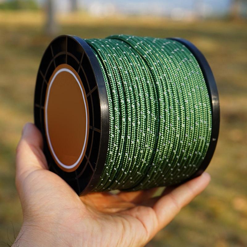 Outdoor Camping Guy - Tali Paracord Reflektif untuk Tenda, Kanopi,