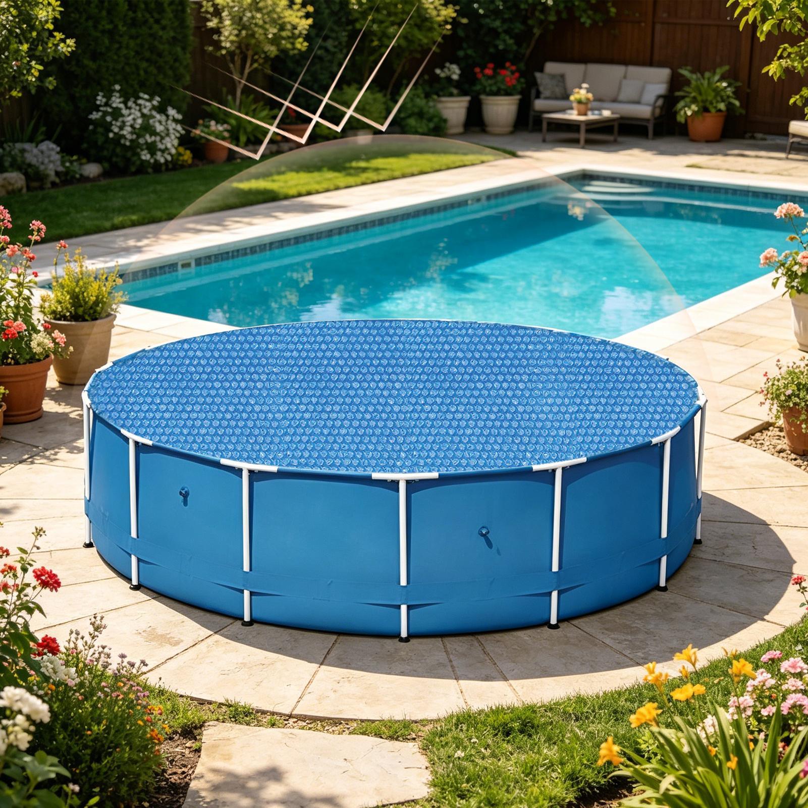 Outdoor Camping Decke - Penutup Kolam Renang Bulat, Penutup Bak