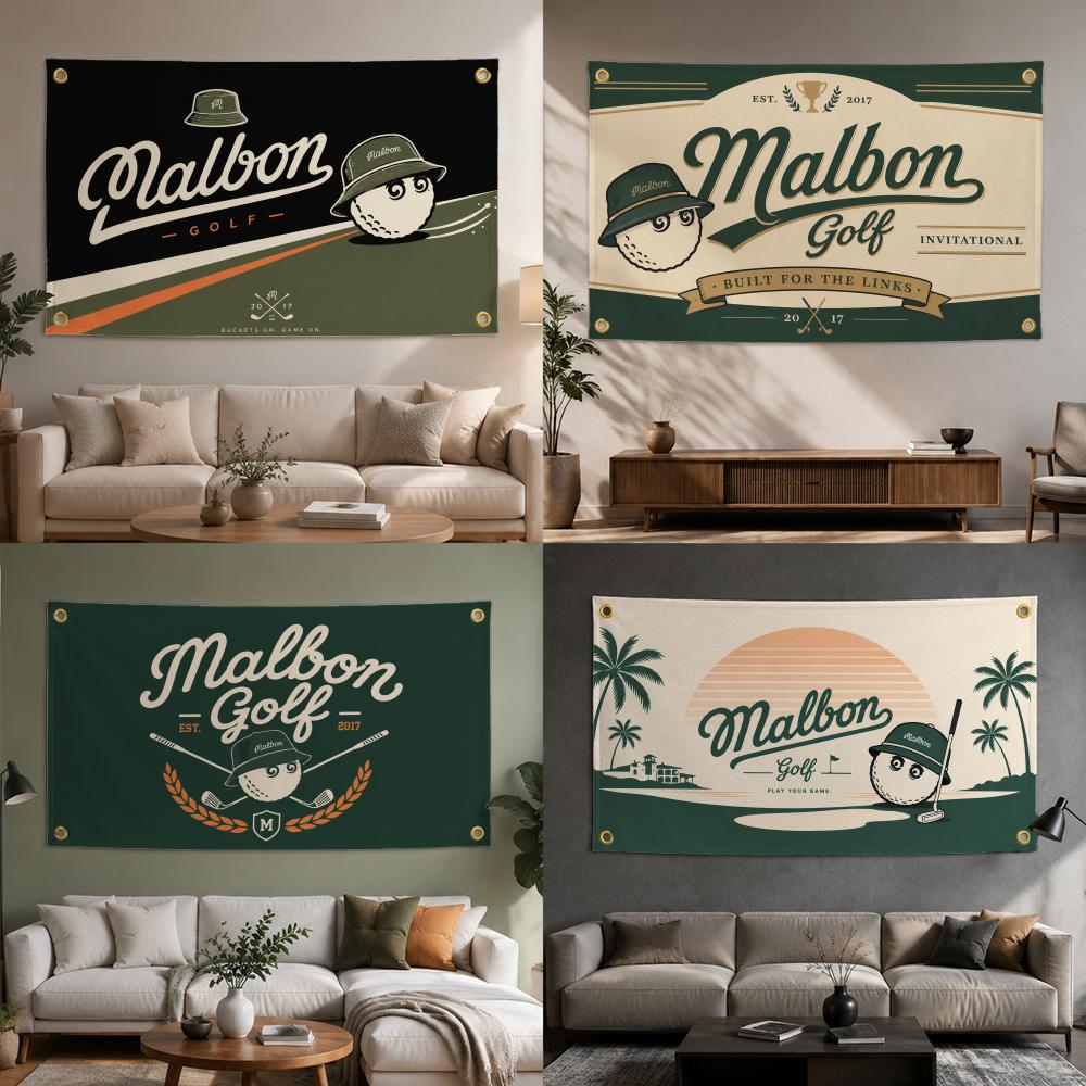 Outdoor Camping Brand - Bendera Golf Merek Malbon Bendera Modis