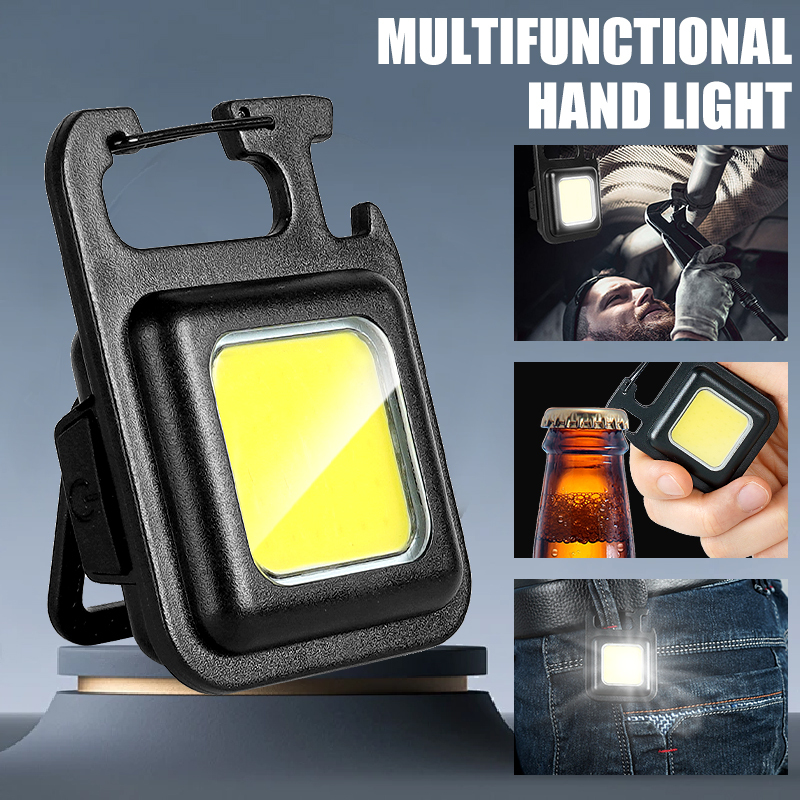 Outdoor Camping Glamping - Senter Gantungan Kunci MINI COB Super