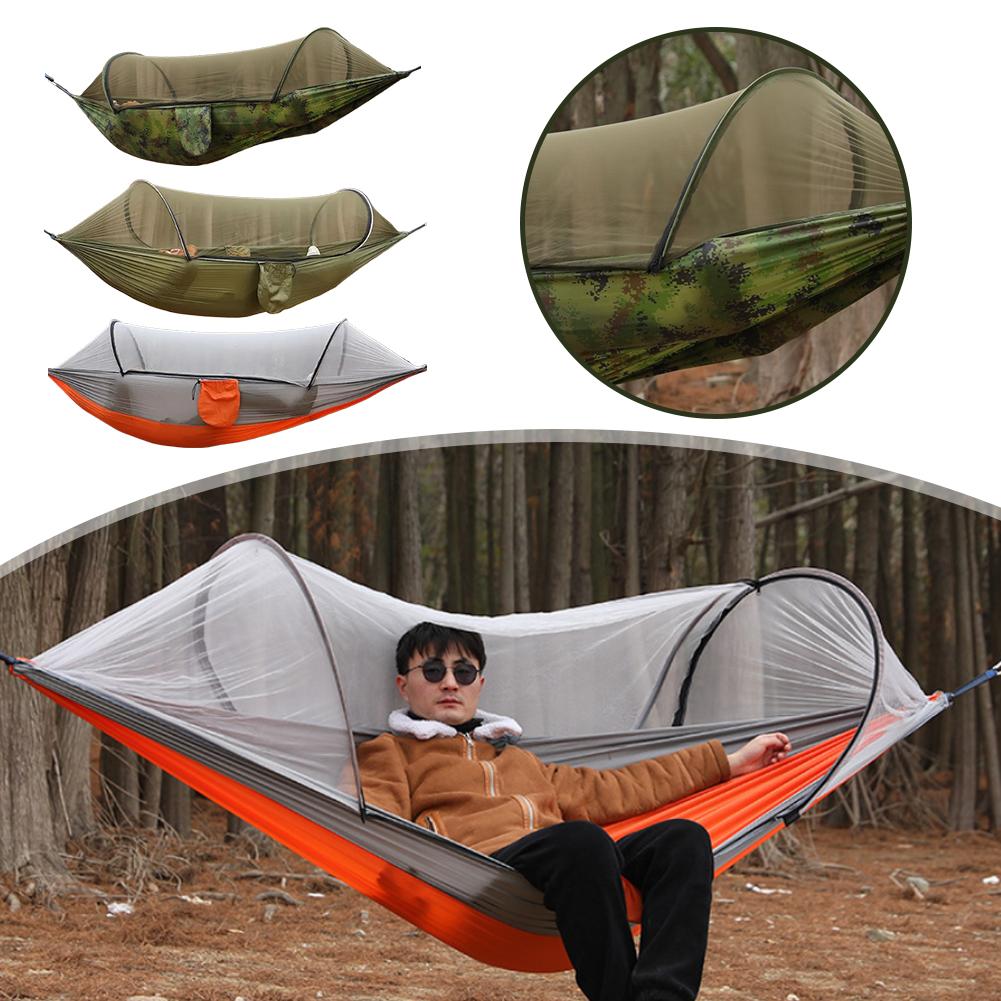 Outdoor Camping Hammock - Tempat Tidur Gantung Otomatis Cepat Siap