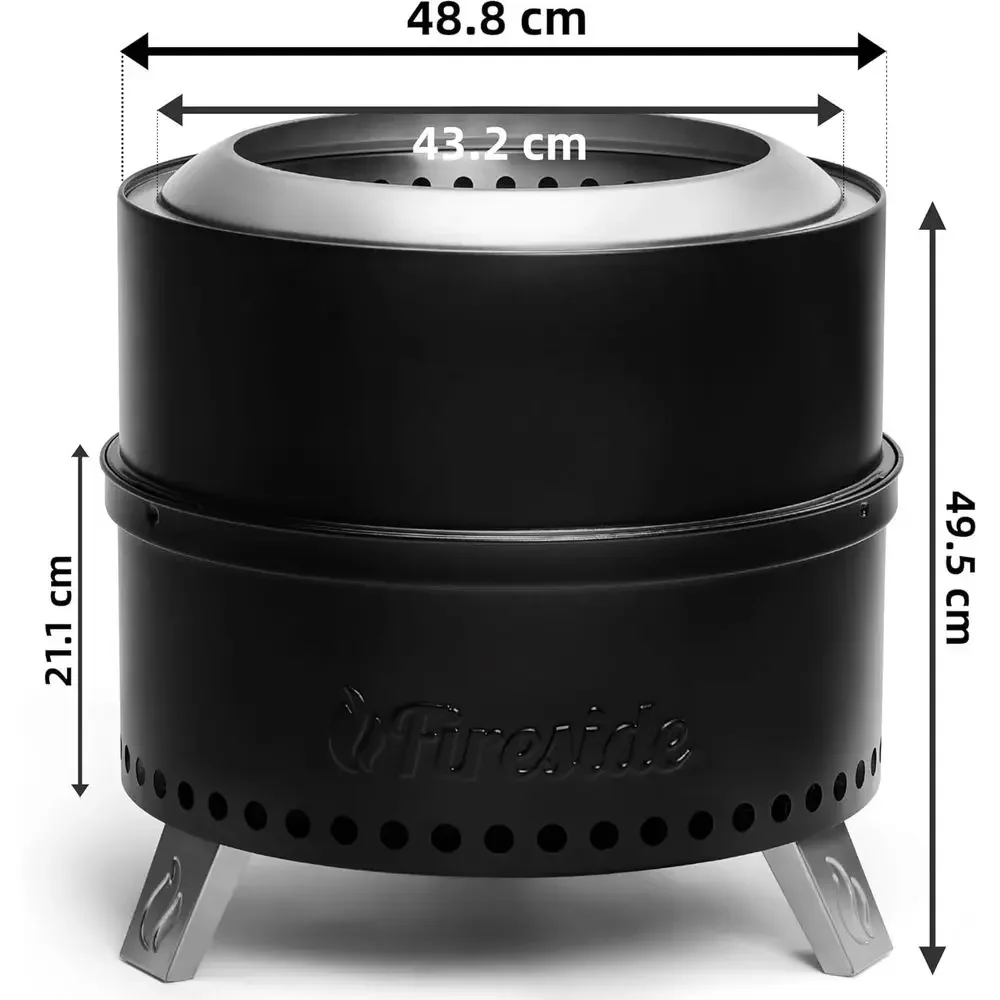 Kompor Camping Baja Pembakar K - Outdoor Camping Wood Burning Stove ulasan dan harga