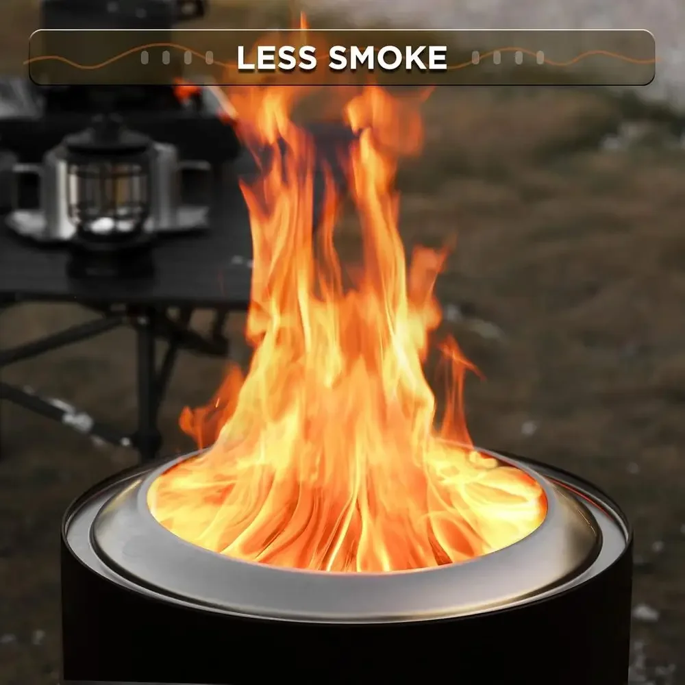 Kompor Camping Baja Pembakar K - Outdoor Camping Wood Burning Stove ulasan dan harga
