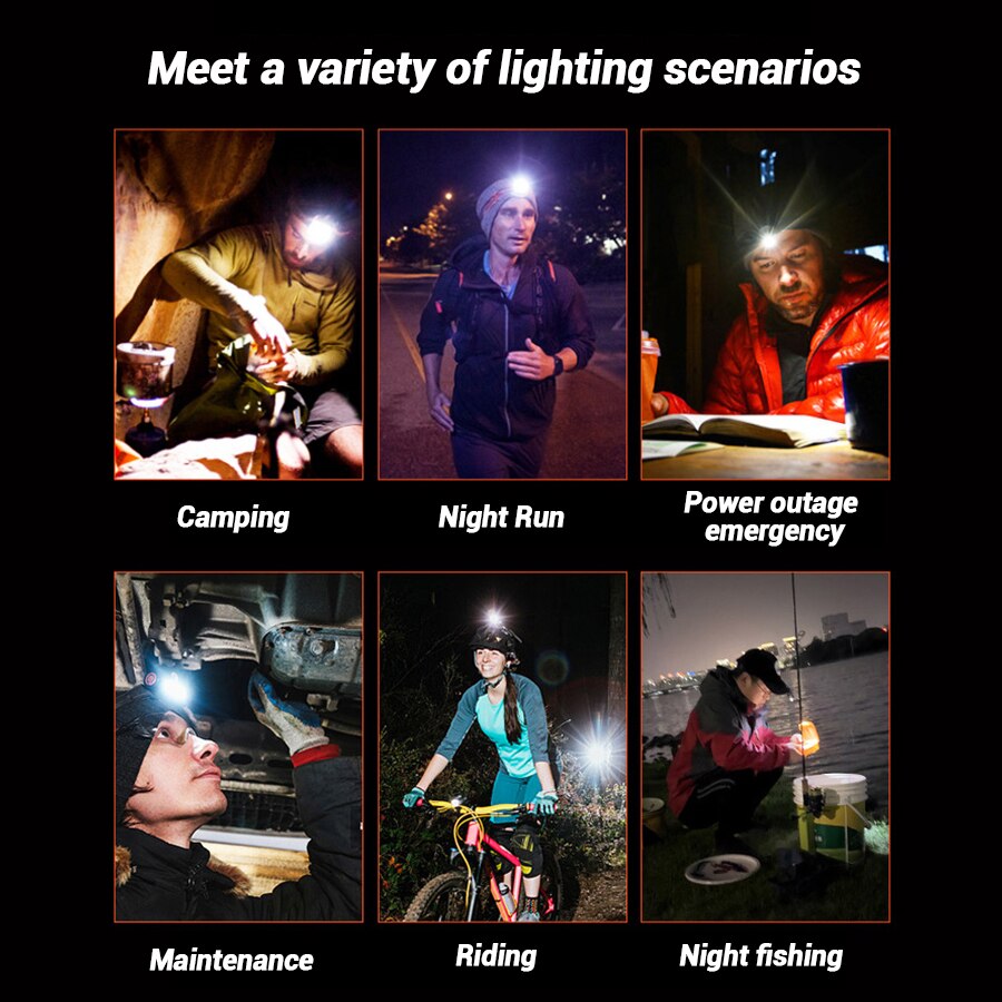 Lampu Kepala LED Hands-Free ya - Outdoor Camping Glamping ulasan dan harga