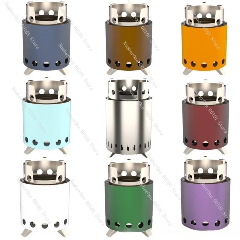 Kompor Api Unggun Kayu Tanpa A - Outdoor Camping Wood Burning Stove ulasan dan harga