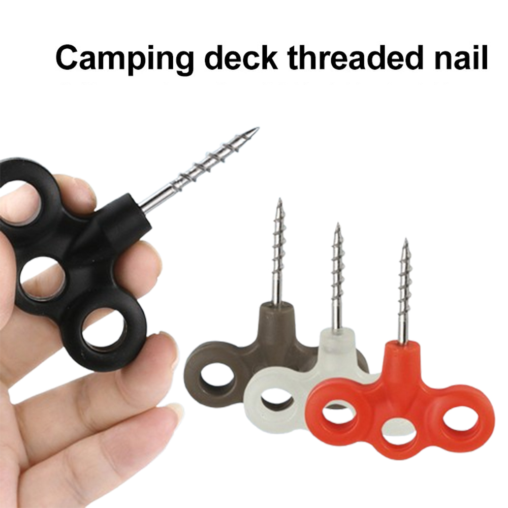 2 Buah Paku Berulir Dek Berkem - Outdoor Camping Decke ulasan dan harga