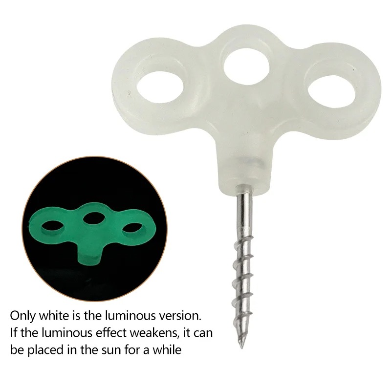 2 Buah Paku Berulir Dek Berkem - Outdoor Camping Decke ulasan dan harga