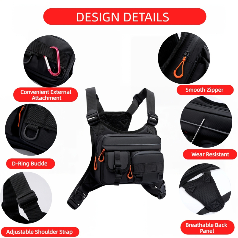 Tas Dada Taktis Pria, Rompi La - Outdoor Camping Vest ulasan dan harga