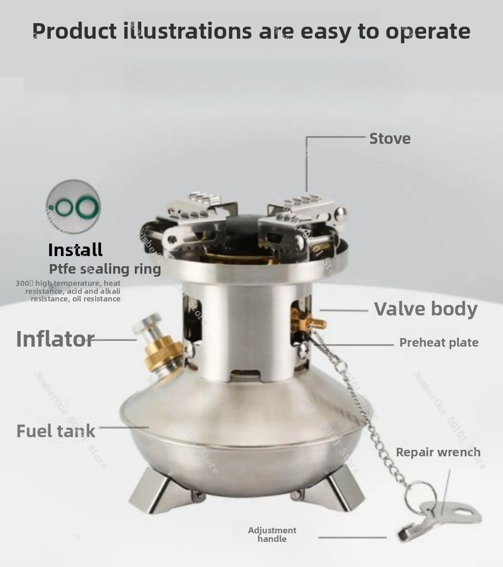Kompor portabel serbaguna untu - Outdoor Camping Stove ulasan dan harga