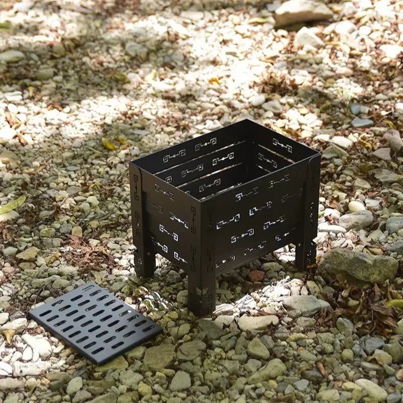 Kompor Kayu Bakar Multifungsi  - Outdoor Camping Stove ulasan dan harga
