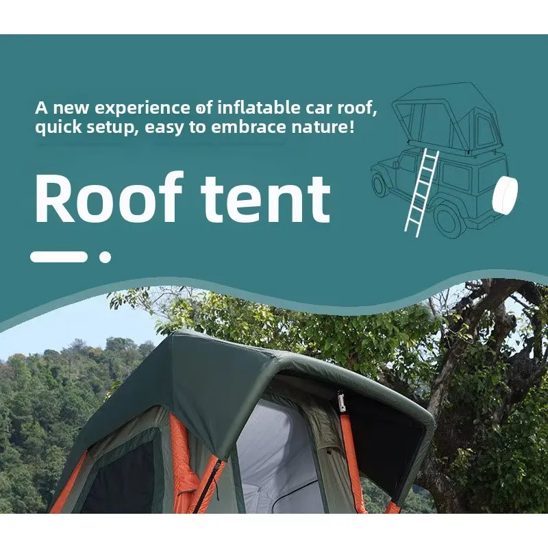 Tenda Atap Tiup Luar Ruangan,  - Outdoor Camping Inflatable Tent ulasan dan harga