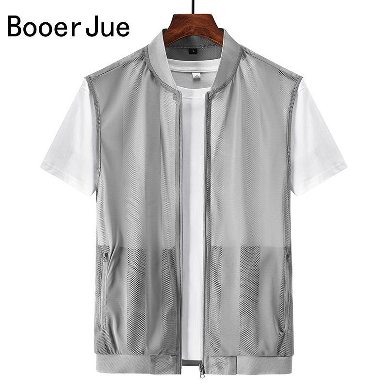 Rompi Bersepeda Pria Musim Pan - Outdoor Camping Vest ulasan dan harga