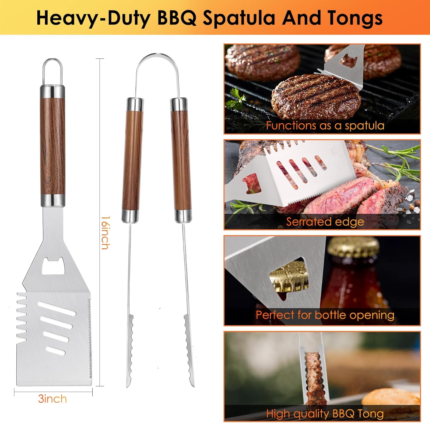 34Pcs Set Peralatan Panggangan - Outdoor Camping Utensils ulasan dan harga