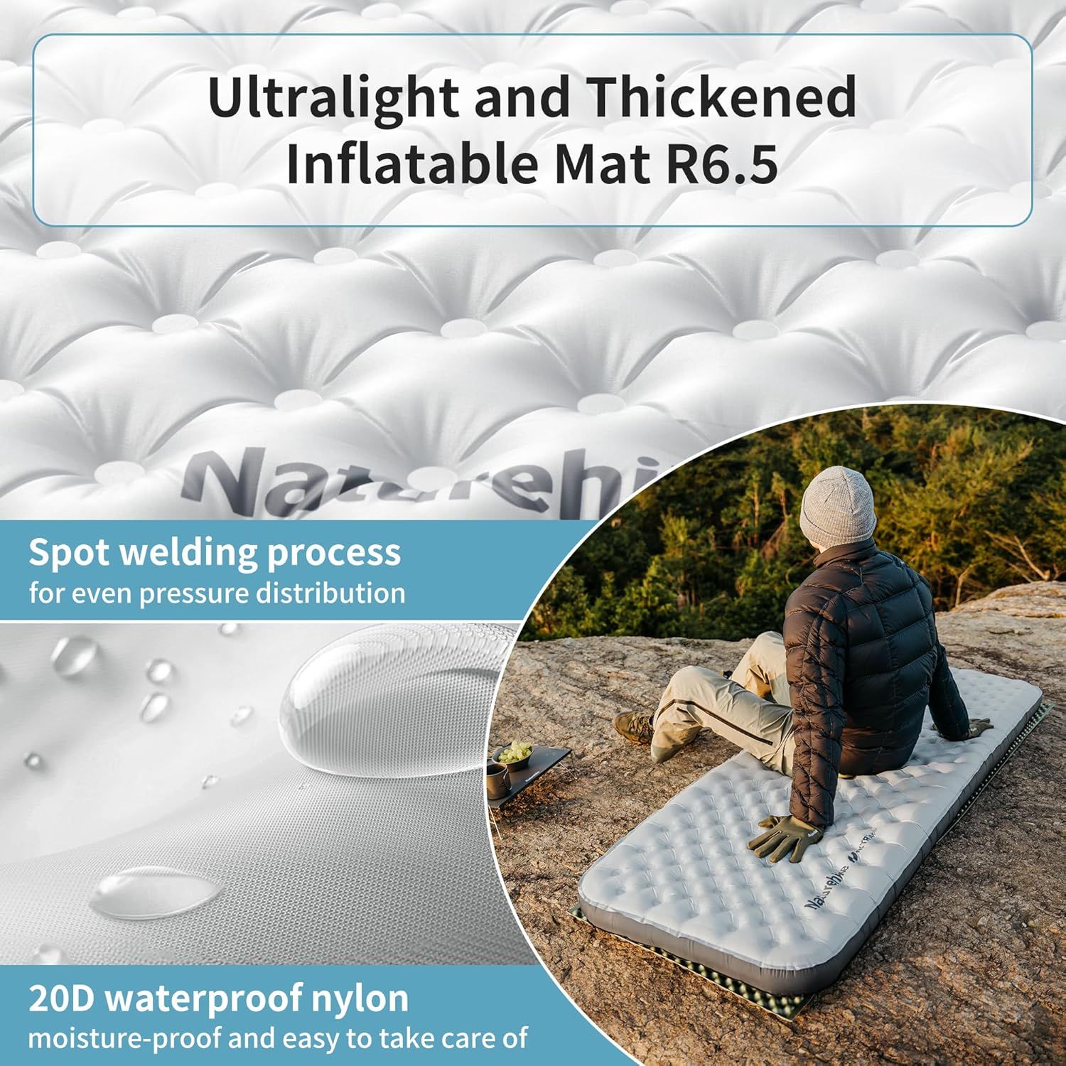 Naturehike R6.5 R8.2 R5.8 Kasu - Ultralight Ground Sheet ulasan dan harga
