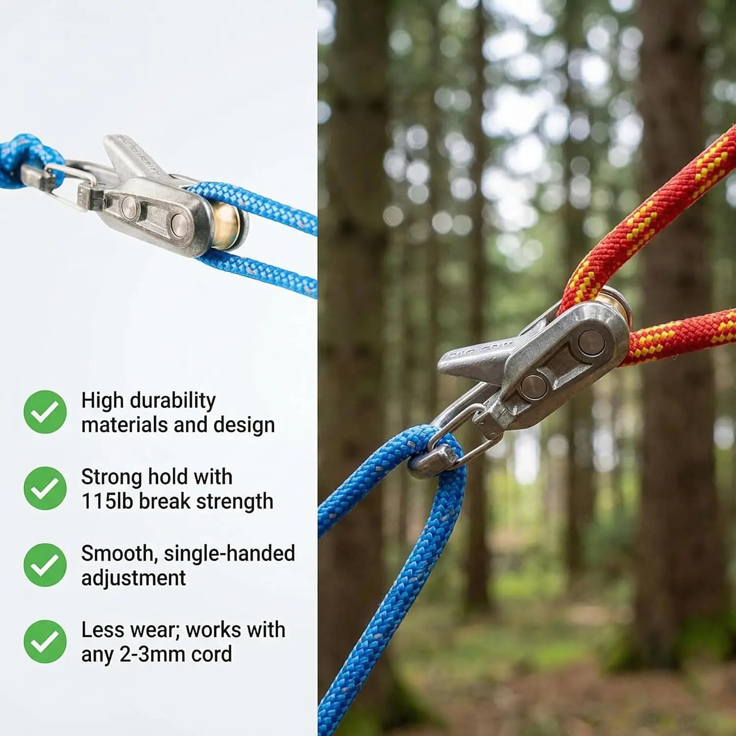 6 Buah Pengatur Tali Paracord  - Outdoor Camping Guy ulasan dan harga