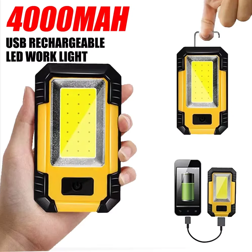 Lampu Kerja Isi Ulang 4000mAh  - Outdoor Camping Glamping ulasan dan harga