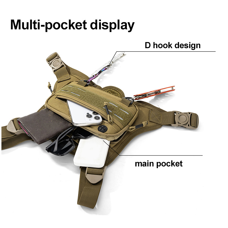 Tas Rompi Dada Taktis untuk Be - Outdoor Camping Vest ulasan dan harga