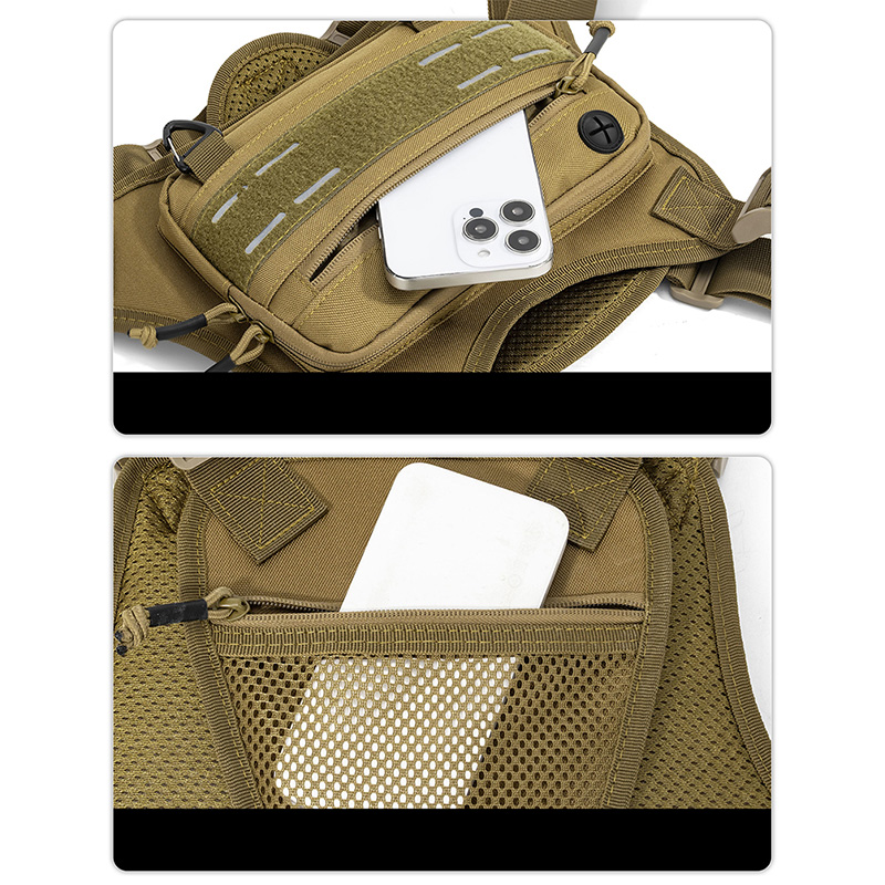 Tas Rompi Dada Taktis untuk Be - Outdoor Camping Vest ulasan dan harga