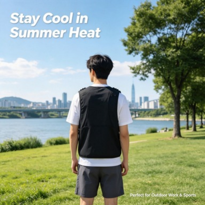 Rompi Pendingin Air dengan Tal - Outdoor Camping Vest ulasan dan harga
