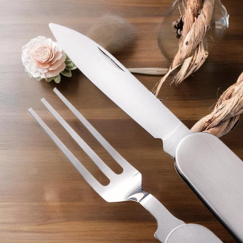 Set Peralatan Berkemah Lipat - - Outdoor Camping Utensils ulasan dan harga
