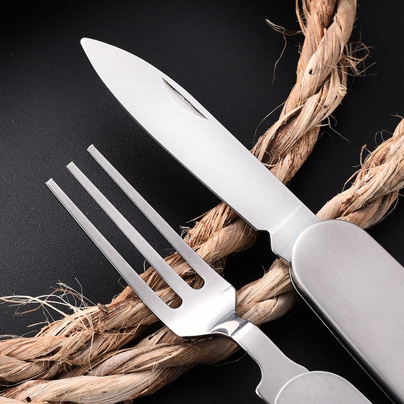 Set Peralatan Berkemah Lipat - - Outdoor Camping Utensils ulasan dan harga