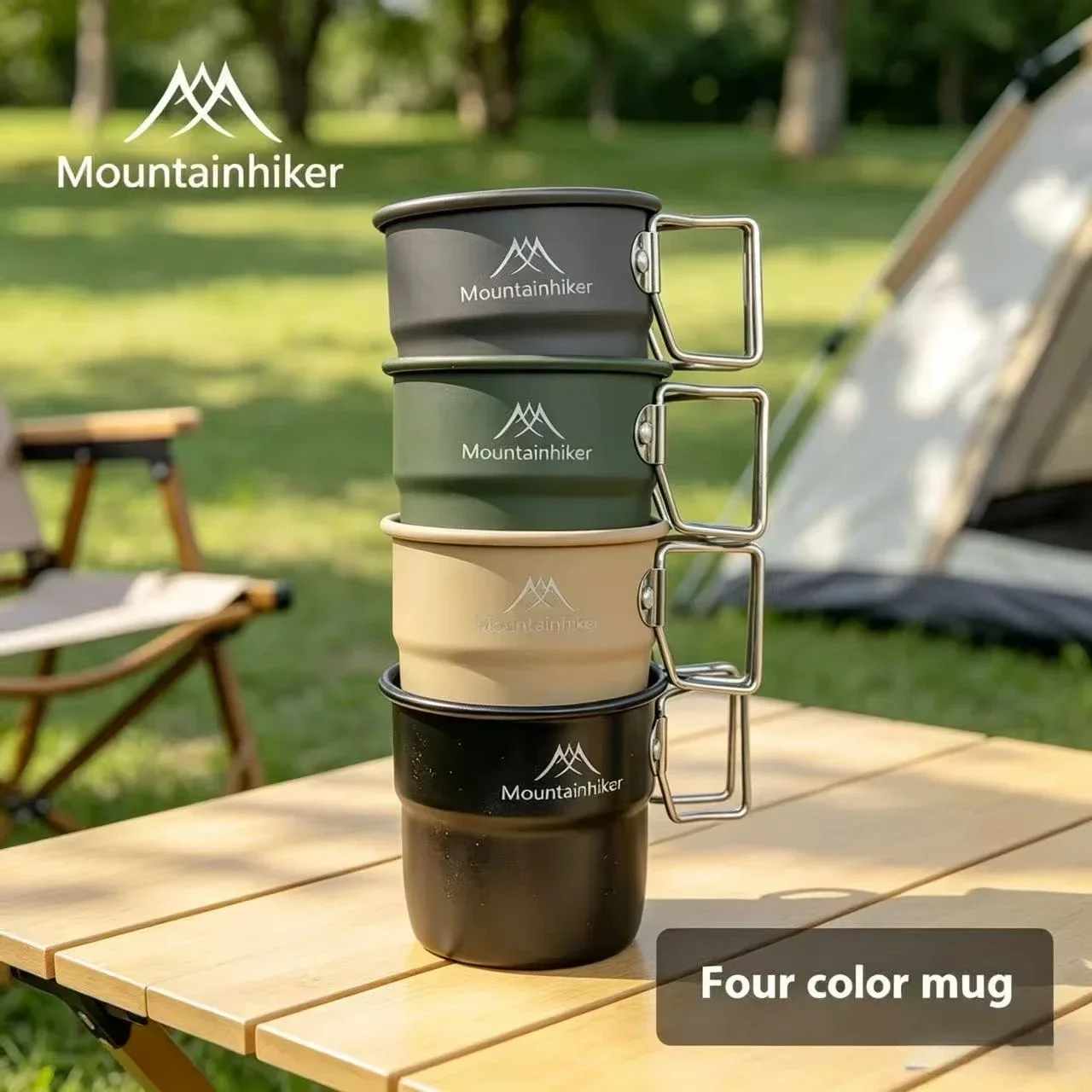 Cangkir Camping Aluminium MOUN - Outdoor Camping Utensils ulasan dan harga