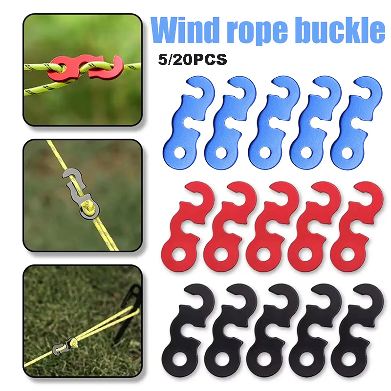 5/20 Buah Tensioner Guyline Ta - Outdoor Camping Guy ulasan dan harga