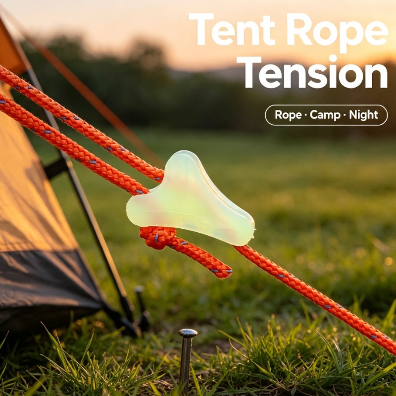 Penyetel Tali Bercahaya untuk  - Outdoor Camping Guy ulasan dan harga