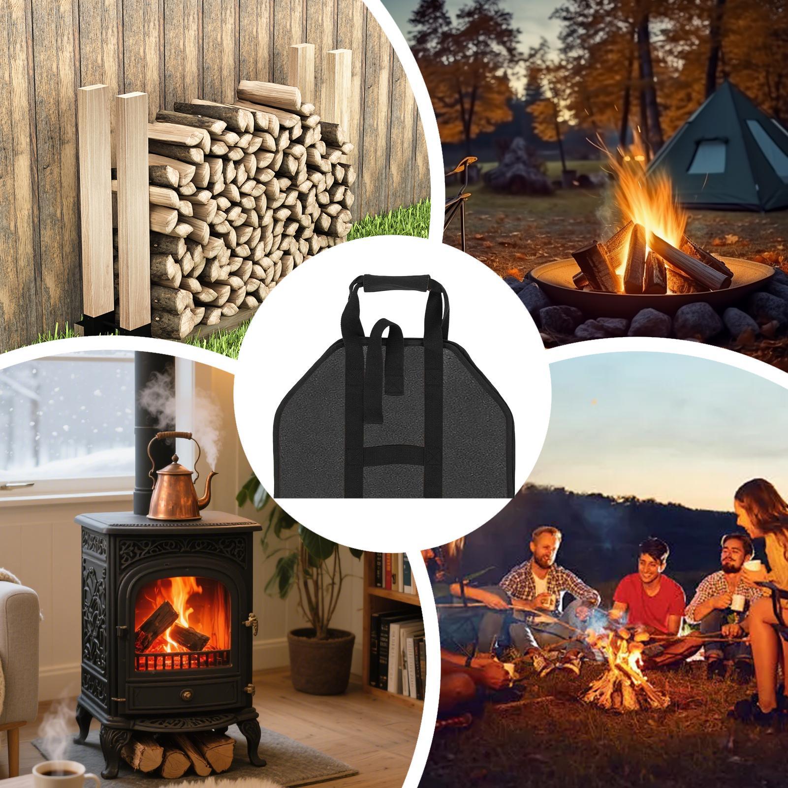 Tas Pembawa Kayu Bakar Besar P - Outdoor Camping Stove ulasan dan harga