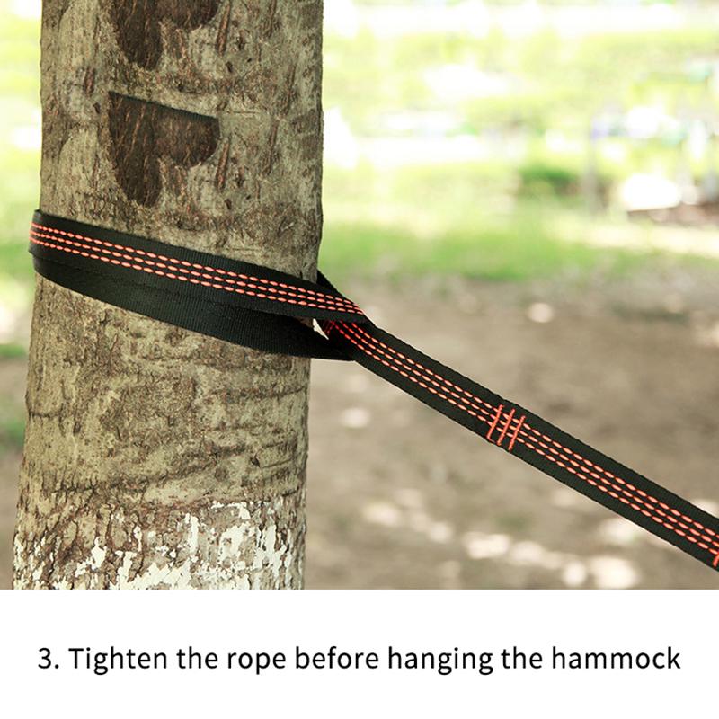 【2 Buah Tali Poliester Khusus  - Outdoor Camping Hammock ulasan dan harga