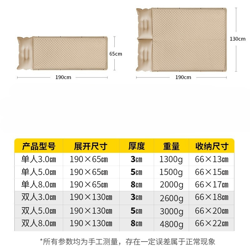 Matras Tidur Tiup Otomatis Por - Outdoor Camping Inflatable Tent ulasan dan harga