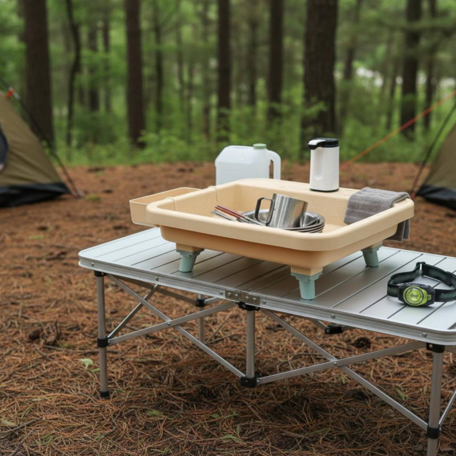Stasiun Cuci Tangan Portabel d - Outdoor Camping ulasan dan harga
