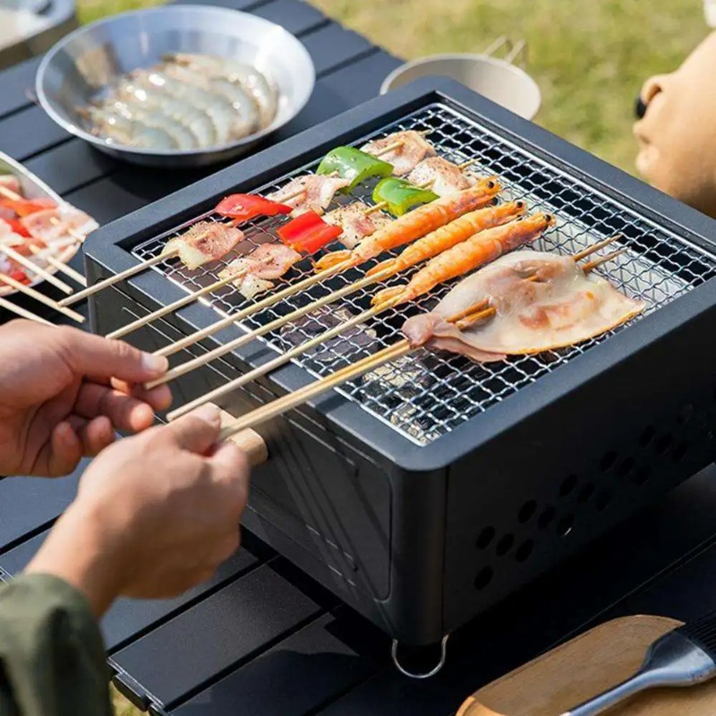 Pemanggang Arang Portabel untu - Outdoor Camping Stove ulasan dan harga