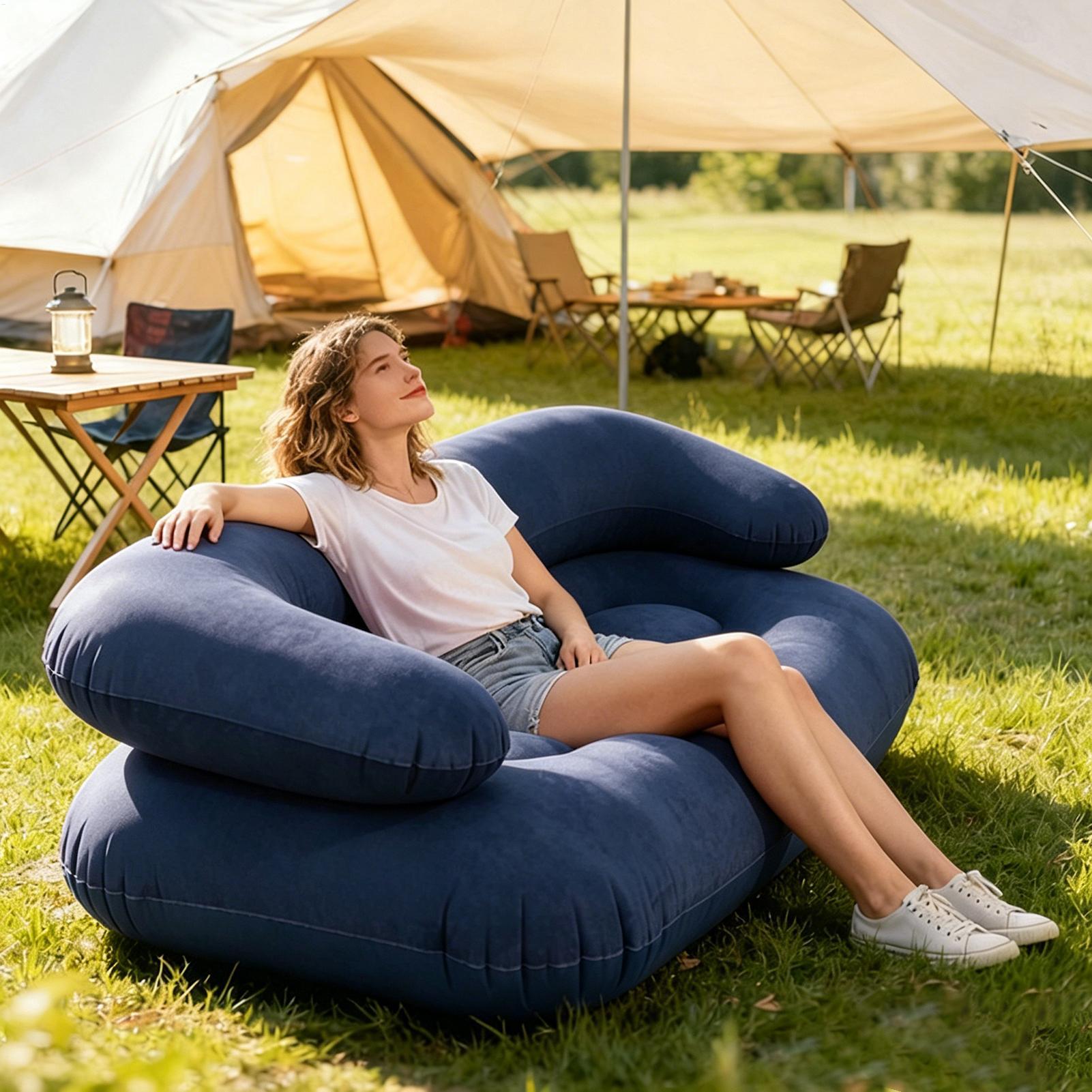 Sofa Tiup untuk Berkemah, Sofa - Outdoor Camping Decke ulasan dan harga
