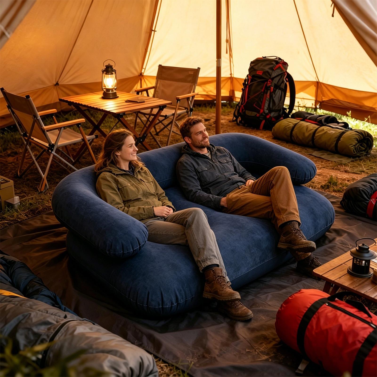 Sofa Tiup untuk Berkemah, Sofa - Outdoor Camping Decke ulasan dan harga